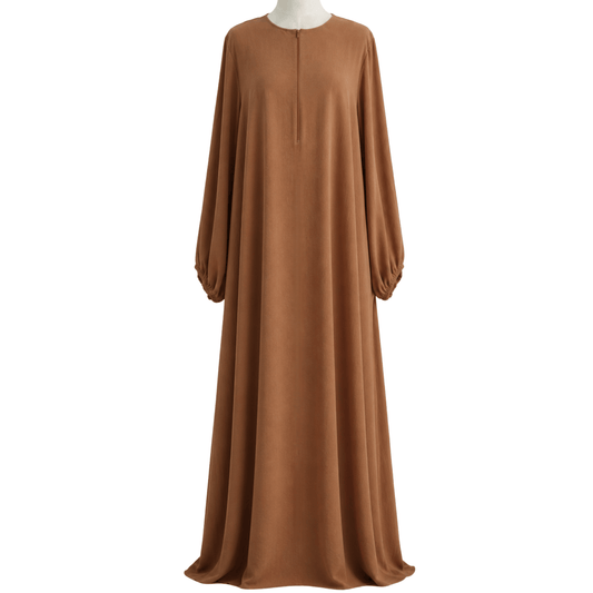 Layan abaya/khimar set - jazz - Cinnamon