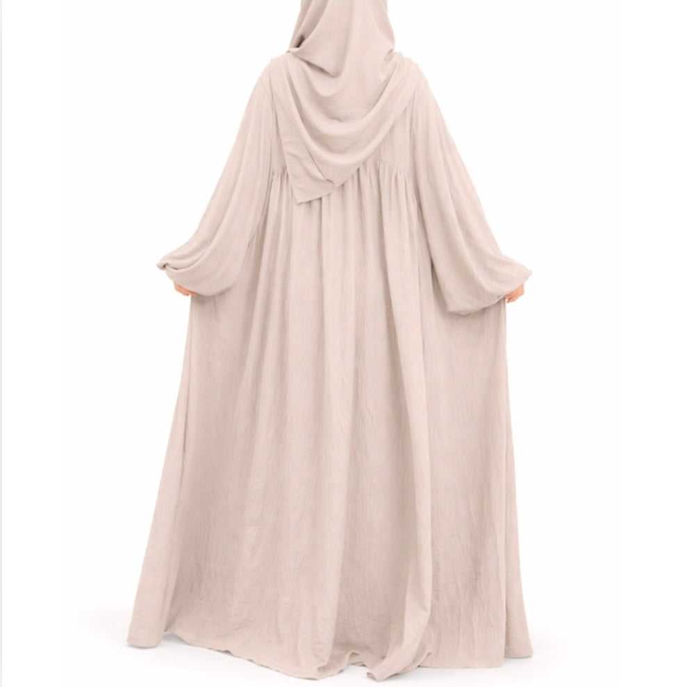 Maryam Abaya Set - 3-teilig - Jazz - Rosy Cream - LIMITED EDITION - Letztes Set!