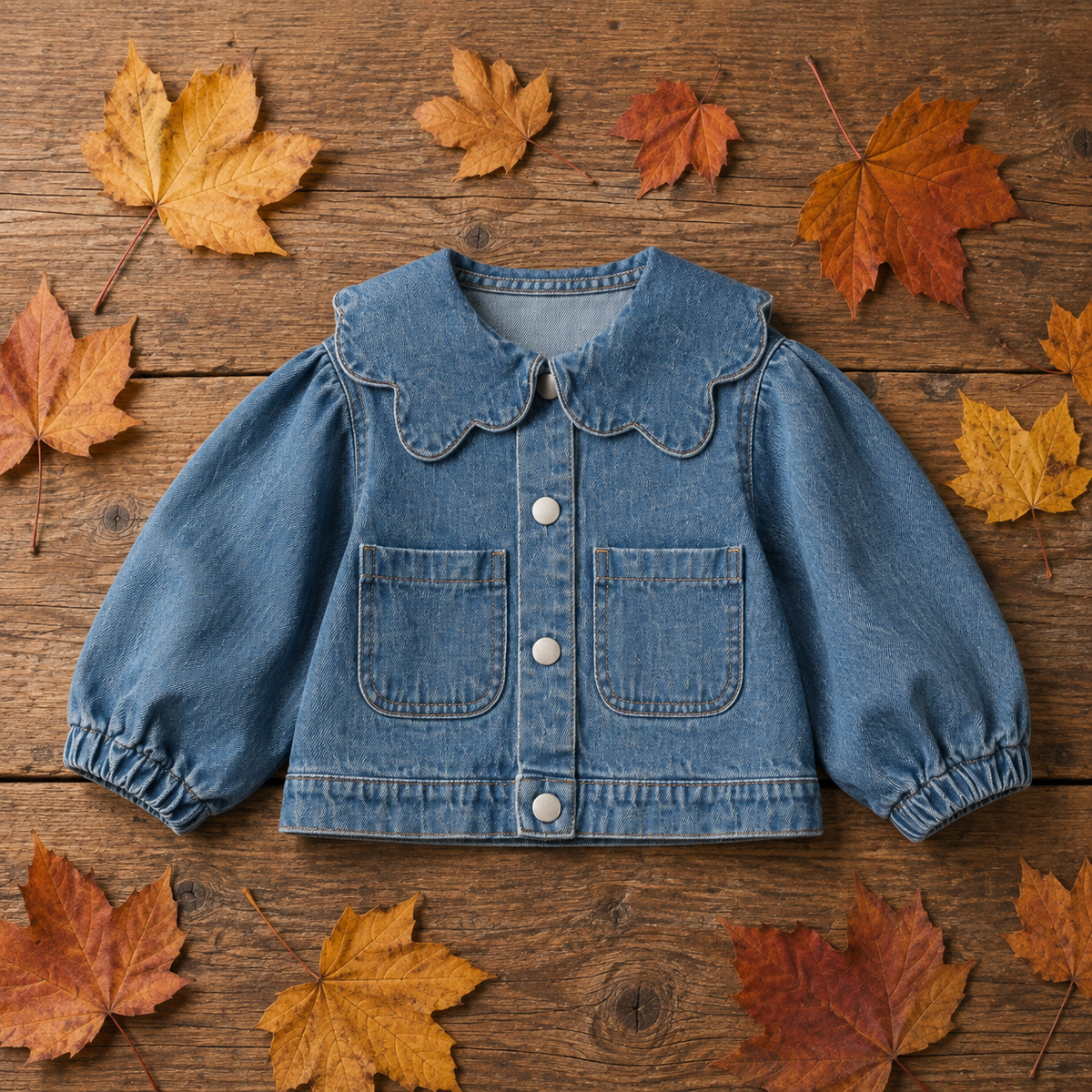 Denim jas - meisjes - 20% korting (verrekend in winkelmandje)