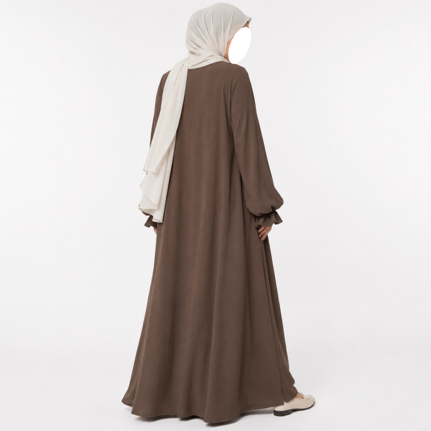 Jazz abaya - Tiener - One size XS t/m M - Light brown