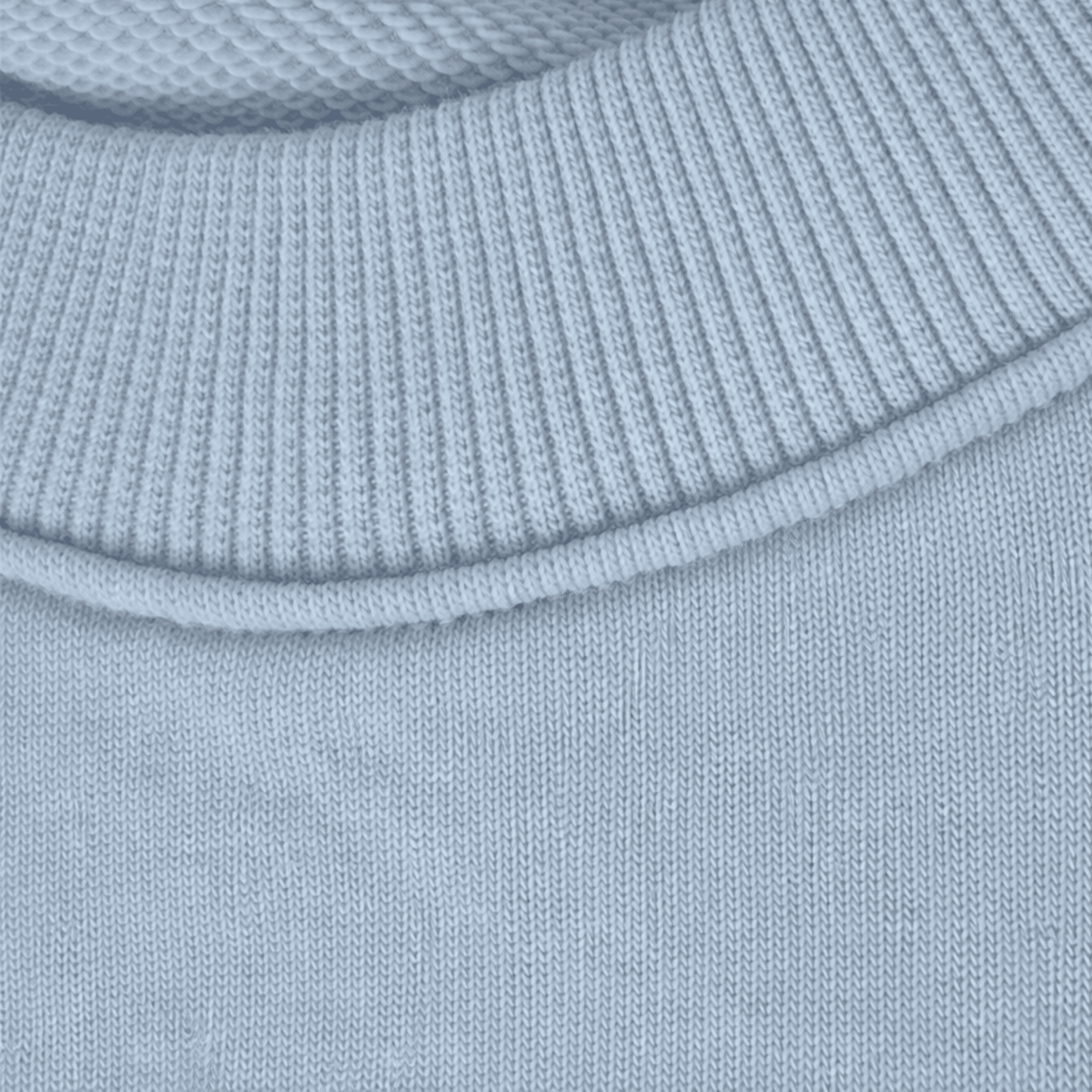 Sweater abaya - Paris blue - 100% katoen