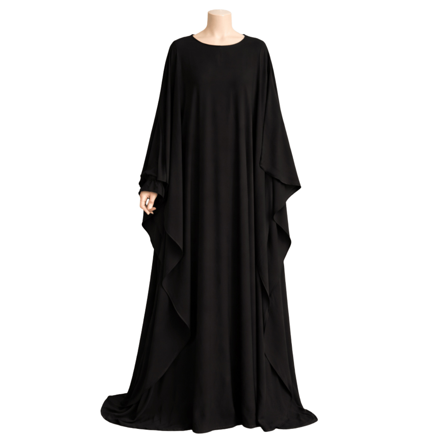 Amirah flow abaya - Black - 1+1 GRATIS