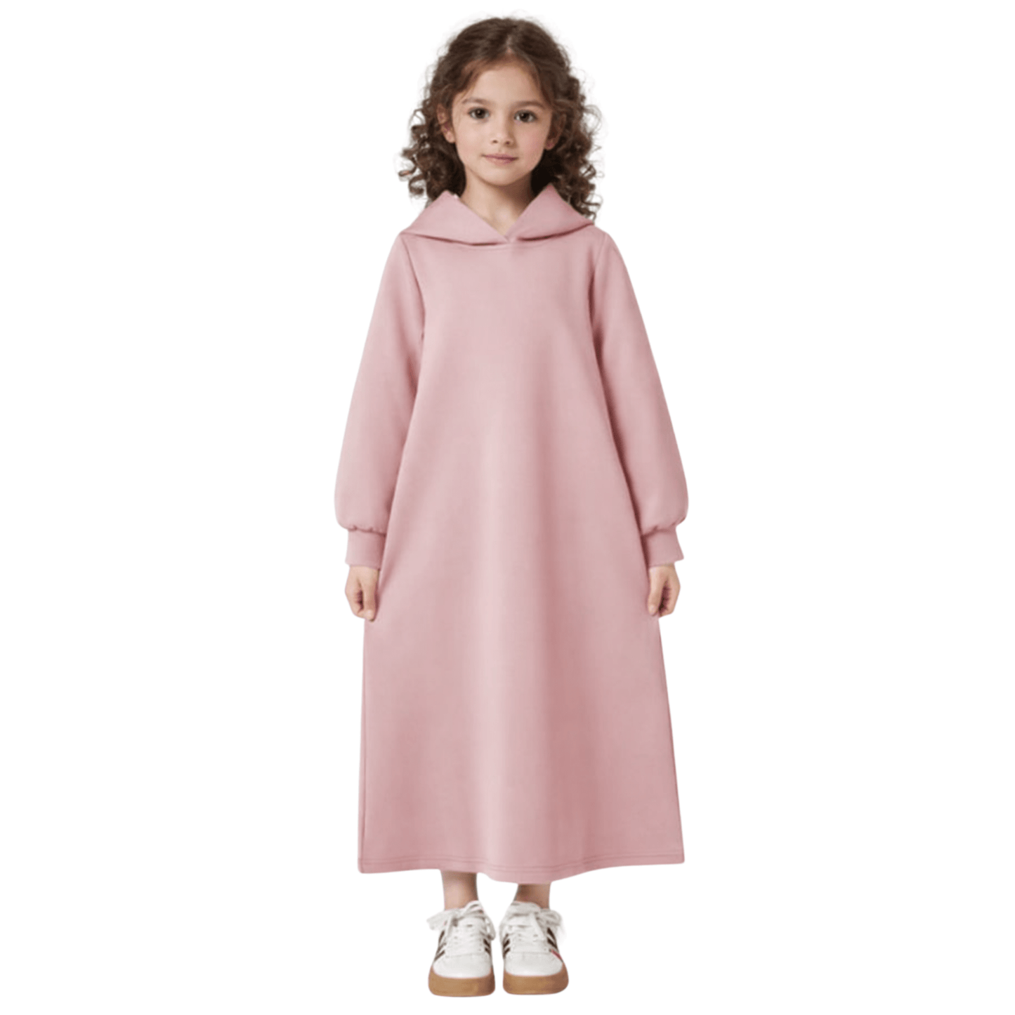 Everyday hoodie abaya - Blossom pink