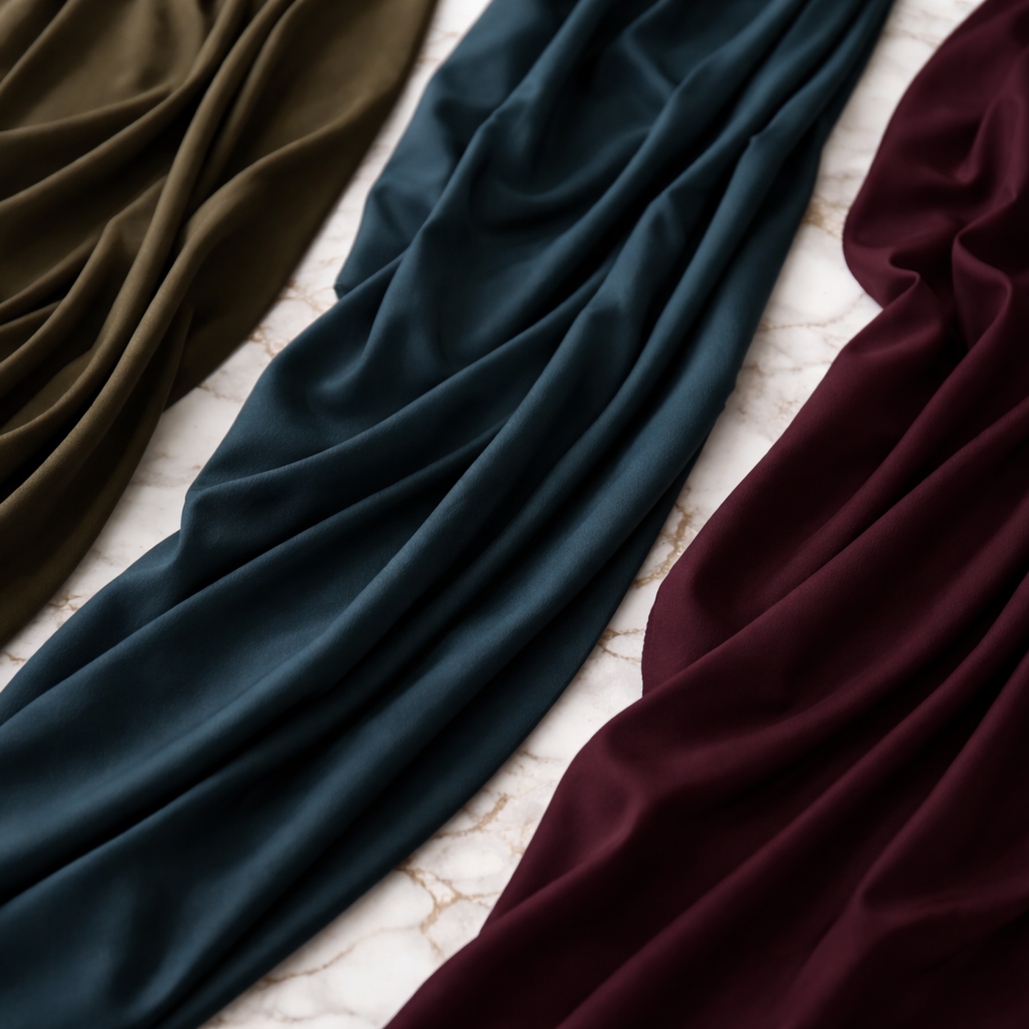 Premium jersey scheenkhimaar + rok - Dark cherry - 2+1 GRATIS