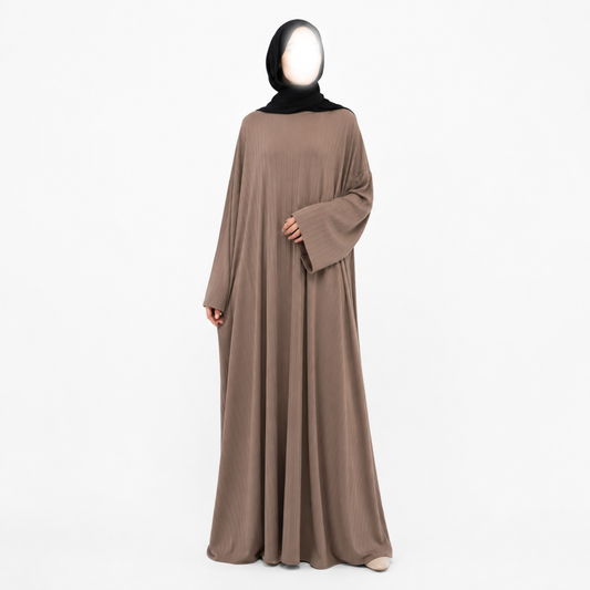 Comfort luxe - Oversized abaya - Katoen/jersey mix