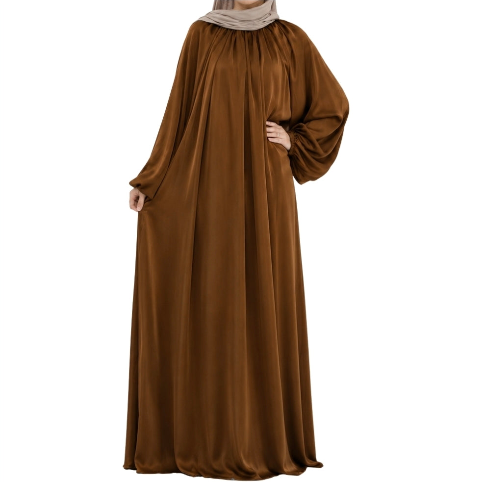 Amber Silk abaya - Limited Edition - 1 op voorraad