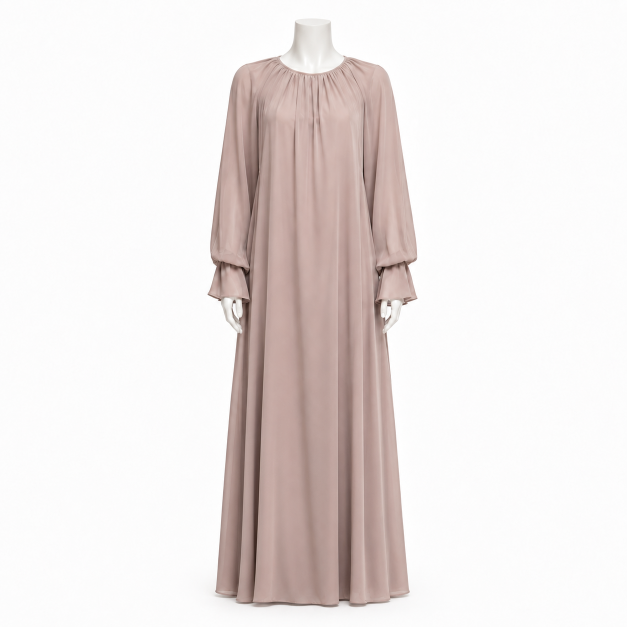 Ahlam Abaya - Soft blush - EXCLUSIVE LIMITED PIECE