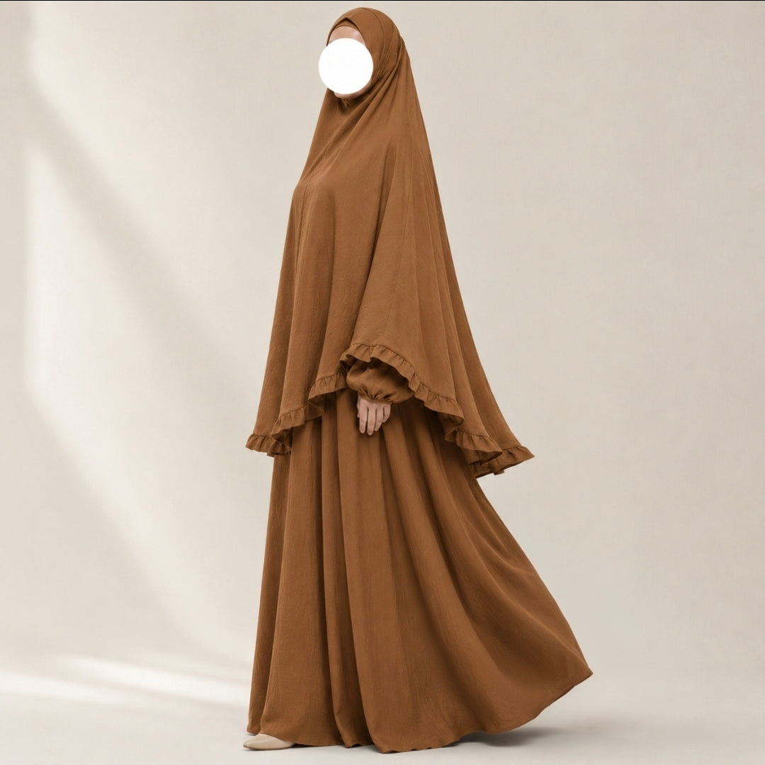 Layan abaya/khimar set - jazz - Honey