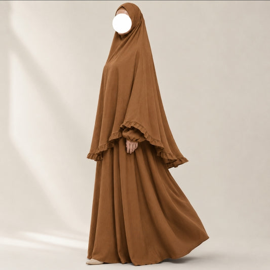 Layan abaya/khimar set - jazz - Honey