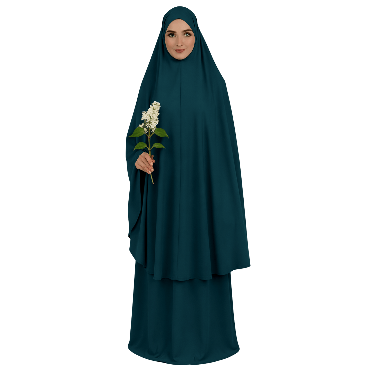 Premium jersey scheenkhimaar + rok - Night petrol - 2+1 GRATIS
